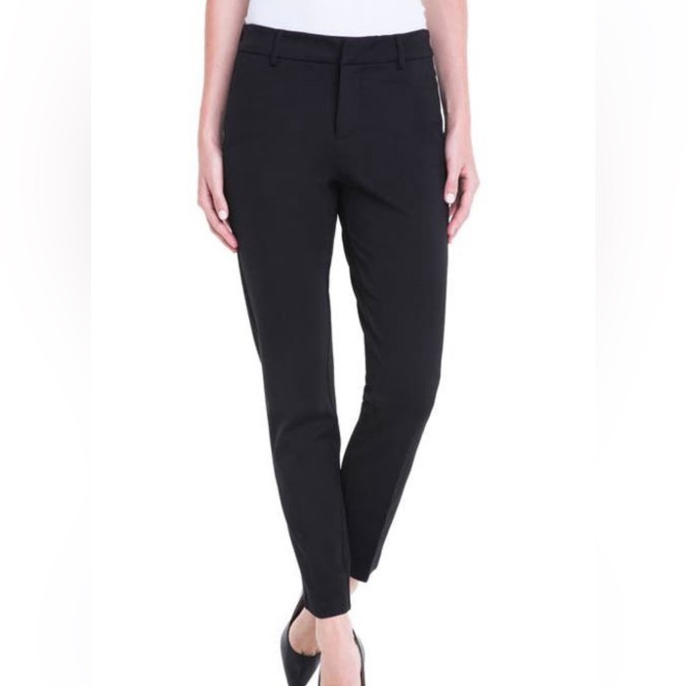 Liverpool Jeans Company Black Tapered Ankle Trousers